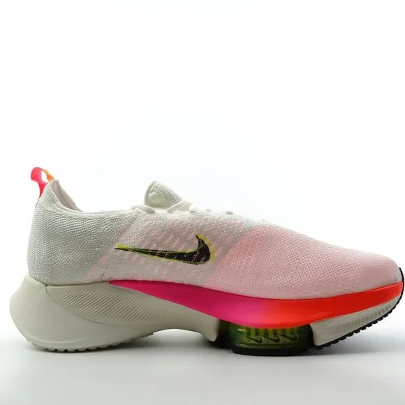 Nike Air Zoom Tempo Next% Flyknit White Washed Running Shoes